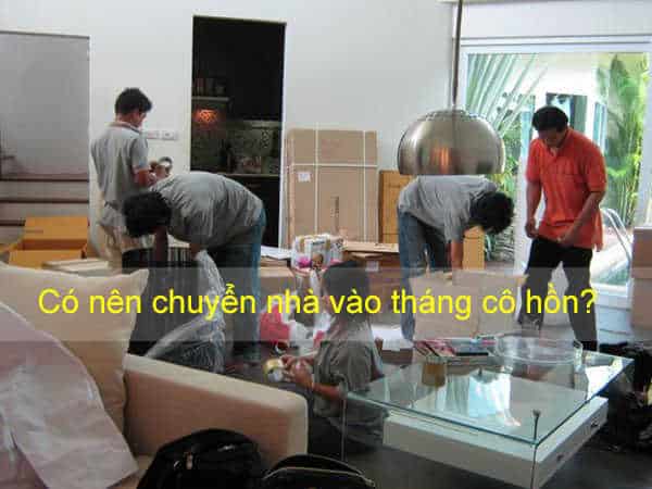 Chuyển nhà vào tháng cô hồn