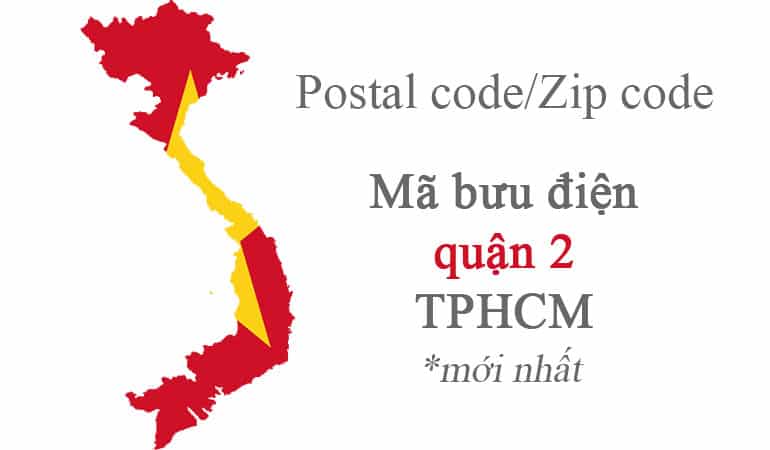 mã bưu chính quận 2 hcm