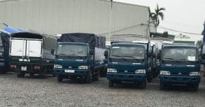 Cho thuê xe tải chở hàng huyện Đình Quán