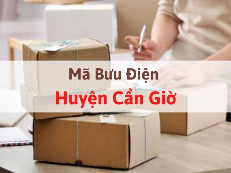 Mã bưu điện huyện Cần Giờ - TPHCM