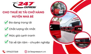 247Express chuyên cung cấp cho thuê xe tải huyện Nhà Bè