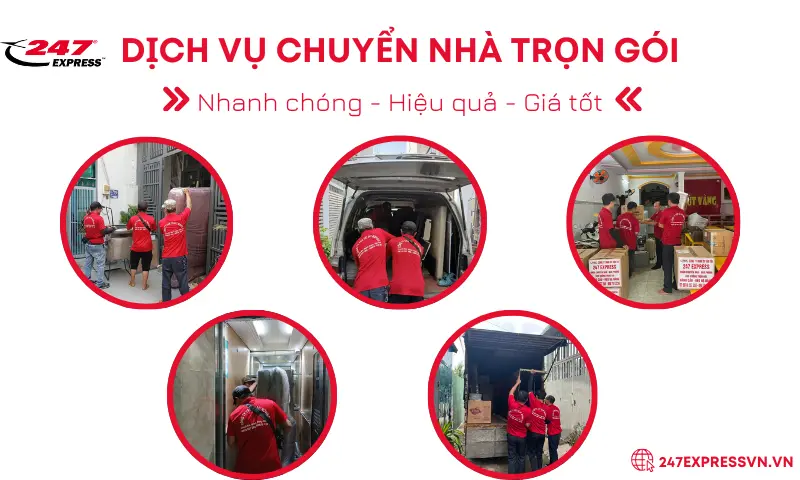 Dịch vụ chuyển nhà Quận 3 tại 247Express cam kết vận chuyển nhanh chóng, đảm bảo an toàn mọi tài sản 