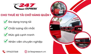 247Express cho thuê xe tải giá rẻ quận 1 tphcm